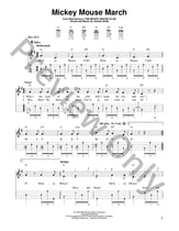 Mickey Mouse March Guitar and Fretted sheet music cover